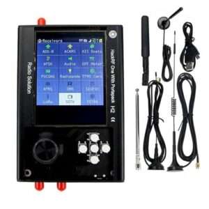 Portable Hack RF Pro  H2 with HackRF One with 5 Antennas & Data Cable 1MHz-6GHz SDR Radio Assembled