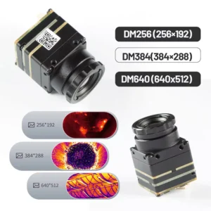 Thermal Camera FPV 256 384 640 9MM Thermal Imaging Camera with CVBS Interface
